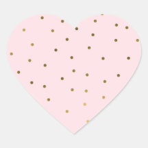 Pink Gold Dots Confetti Celebration Brautparty