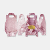 Pink Gold Foil Sea Crystals Signature Vielen Dank Geschenkschachtel (Ungefaltet)