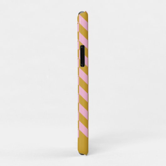 Pink Gold Geometric Shapes Personalisiert Case-Mate iPhone Hülle (Hinten/Rechts)