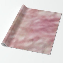 Pink Gold Glam Ombre Geschenkpapier