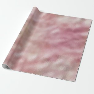 Pink Gold Glam Ombre Geschenkpapier