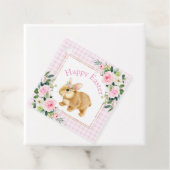 Pink & Gold Happy Ostersonne Geschenkanhänger (Beispiel)