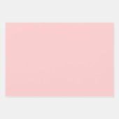 Pink Gold Imitate Glitzer Zebra Print Geschenkpapier Set (Vorderseite 3)