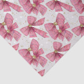 Pink Gold Kariert Boys Weihnachten Seidenpapier (Ausschnitt)