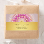 Pink Gold Mandala (Insitu)