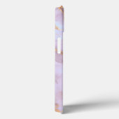 Pink & Gold Marble iPhone Case - Luxe Glam Serie (Rückseite / Rechts)