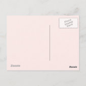 Pink & Gold Persönliche oder Geschäftsleute Vielen Postkarte (Rückseite)