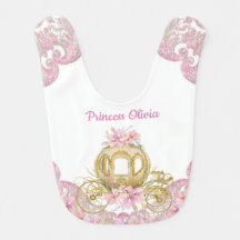 Pink Gold Princess Carriage Princess