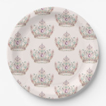 Pink Gold Princess Crown Fairytale Geburtstag