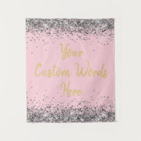 Pink Gold Silver Birthday Party Foto Stand Prop