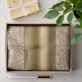 Pink & Gold Sparkle Glitterie Lilie Party Seidenpapier (Geschenk)