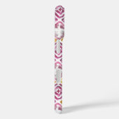 Pink Gold Stilvolle Ethnic Diamond Tiles Case-Mate iPhone Hülle (Rückseite / Rechts)