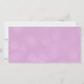 Pink Gold Wedding Foto Liebe & Vielen Dank Dankeskarte (Rückseite)