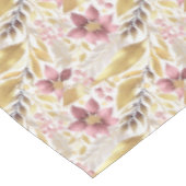 Pink Gold Weihnachten Merry Pattern#21 ID1009 Tischdecke (Schrägansicht)