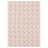 Pink Gold Weihnachtsbaum Muster#13 ID1009 Tischdecke (Vorderseite)