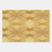 Pink Gold Weihnachtsmuster #2#8#32 ID1009 Geschenkpapier Set (Vorderseite 3)