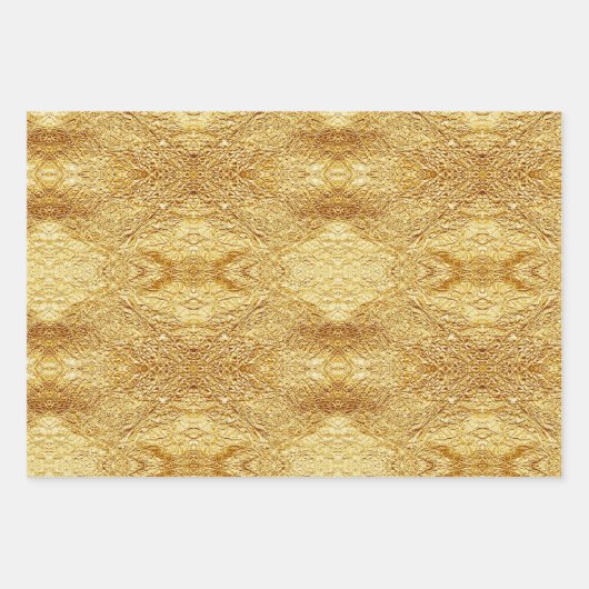 Pink Gold Weihnachtsmuster #2#8#32 ID1009 Geschenkpapier Set (Vorderseite 3)