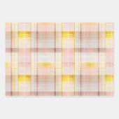 Pink Gold Weihnachtsmuster #2#8#32 ID1009 Geschenkpapier Set (Vorderseite)