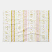 Pink Gold Weihnachtsmuster#35 ID1009 Geschirrtuch (Horizontal)