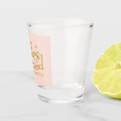 Pink Golden Bridesmaid Geschenke Schnapsglas (Rechts)