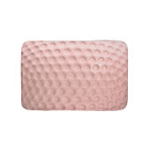 Pink Golf Ball Sport Badematte (Vorderseite)