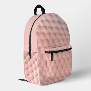 Pink Golf Ball Sport Bedruckter Rucksack