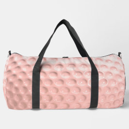 Pink Golf Ball Sport Duffle Bag