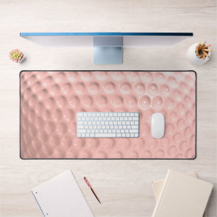Pink Golf Ball Sport Schreibtischunterlage