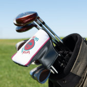 Pink Golf Cart BFTG Putter Abdeckung Headcover (In Situ)