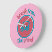 Pink Golf Cart BFTG Uhr (Winkel)