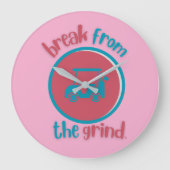 Pink Golf Cart BFTG Uhr (Vorderseite)