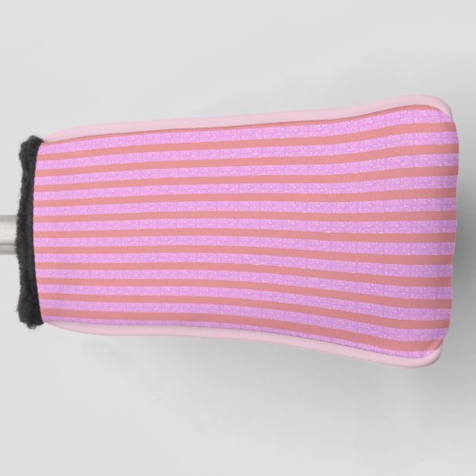 Pink Golf Head Cover Headcover (Vorderseite)