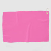 Pink-Golf-Tuch Golfhandtuch (Horizontal)