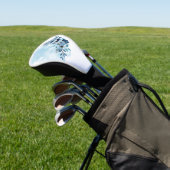 Pink Golfer Silhouette Bester Treiber Golf Head Co Headcover (In SItu)