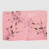 pink golfhandtuch (Horizontal)