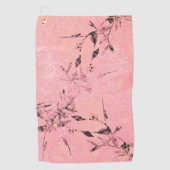 pink golfhandtuch (Vorderseite)