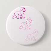 Pink Gorilla Button (Vorderseite)
