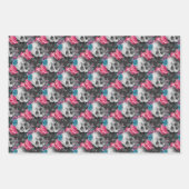 Pink Goth Geschenkpapier Set (Vorderseite 2)