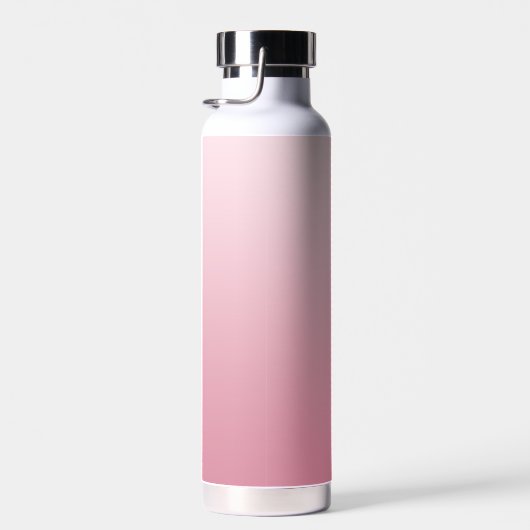 Pink Gradient Handwriting Script Personalisiert Trinkflasche (Rechts)
