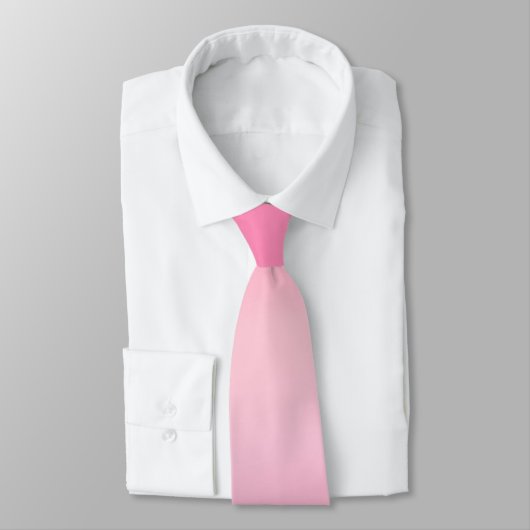 Pink Gradient Neck Tie Krawatte (Gebunden)