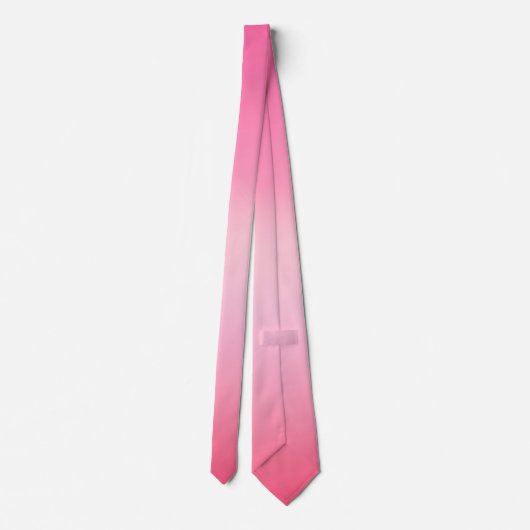 Pink Gradient Neck Tie Krawatte (Rückseite)