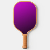 Pink Gradient ombre pickleball paddel Schläger (Rückseite)