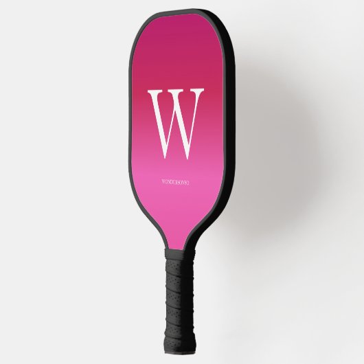 Pink Gradient Pickleball Schläger (Links)