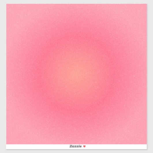 Pink Gradient Vinyl Sticker - Custom Cut (Blatt)