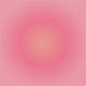 Pink Gradient Vinyl Sticker - Custom Cut (Vorderseite)