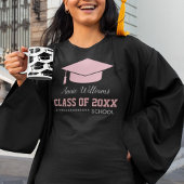 Pink Graduation Cap Class T-Shirt