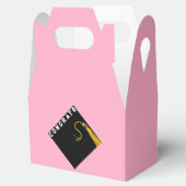 Pink Graduation Party Geschenkschachtel (Geöffnet)