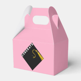 Pink Graduation Party Geschenkschachtel