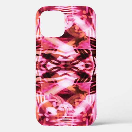 Pink graffiti pattern Case-Mate iPhone case (Rückseite)
