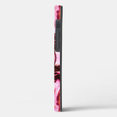 Pink graffiti pattern Case-Mate iPhone case (Rückseite / Links)